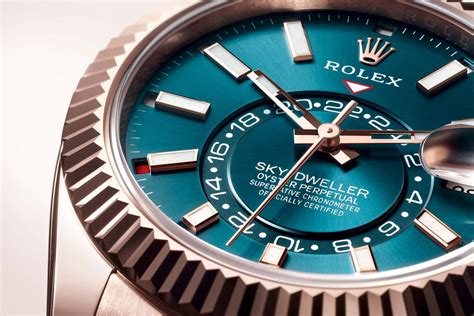 rolex sky dweller riflessi